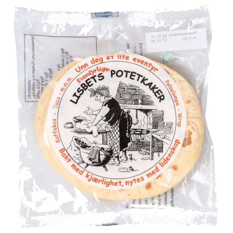 Lisbets Lisbets Eventyrlige Potetkaker 8 stk 350g