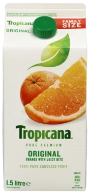 Orange Juice w/Pulp 1,5l Tropicana