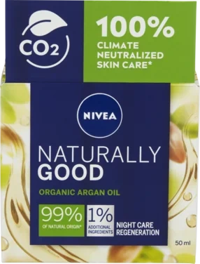 Nivea Naturally Good Regenerating Night Cream 50ml