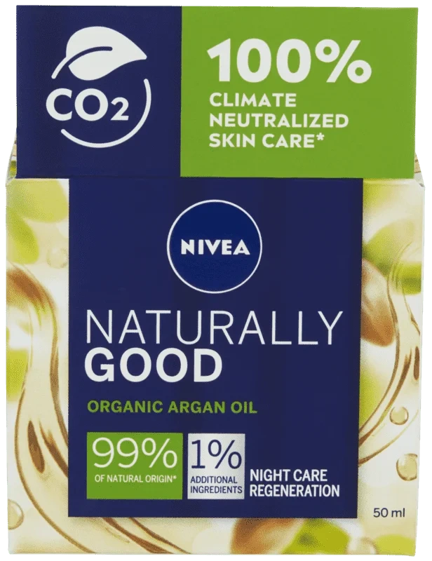 Nivea Naturally Good Regenerating Night Cream 50ml