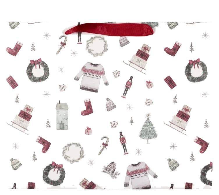 Gavepose Kraftpapir Design Stor Unik Unik Un