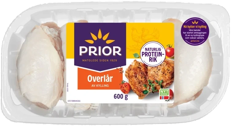 Prior Overlår av kylling 600g