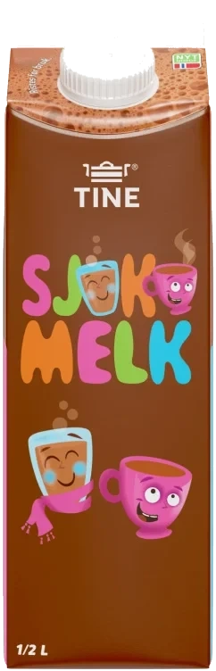 Sjokomelk 0,5l Tine