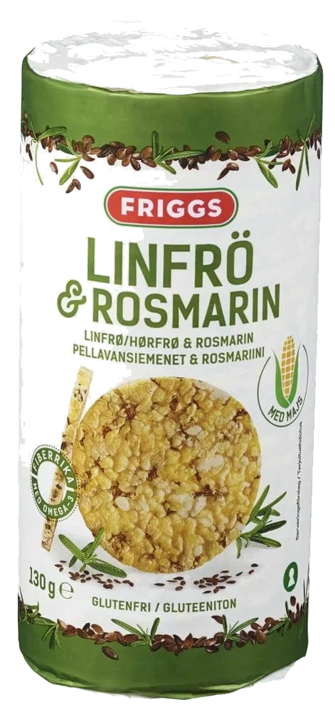 Maiskaker linfrø & rosmarin