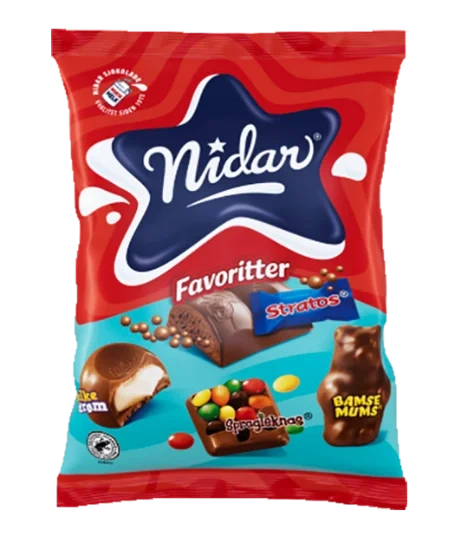 Nidar Favoritter Stratos 200g