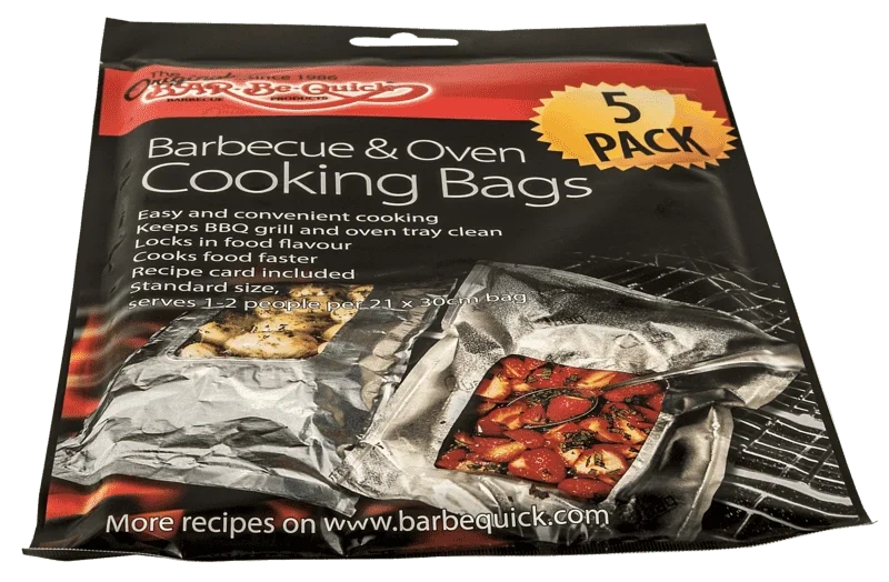 Bar-Be-Quick Aluminumsposer 5pk
