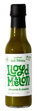 Hot Saus Jalapeno & Ananas Lloyd & Melon