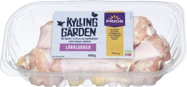 KG Kylling Lårklubber 650g Enh
