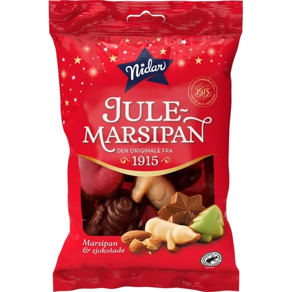 Nidar Julemarsipan Liten Pose 130g