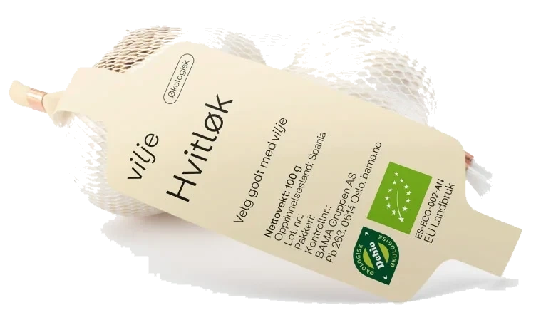 Hvitløk Økologisk 100g Vilje