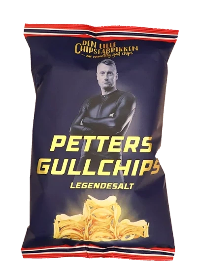Petter Gullchips legendesalt 150G