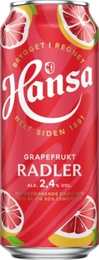 Hansa Radler Grapefrukt 0.50l bx