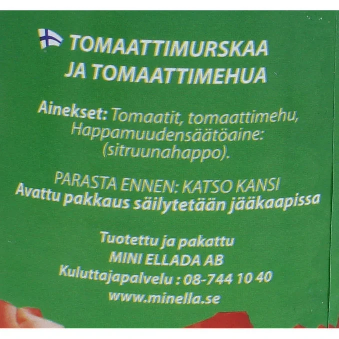 Krossade Tomater