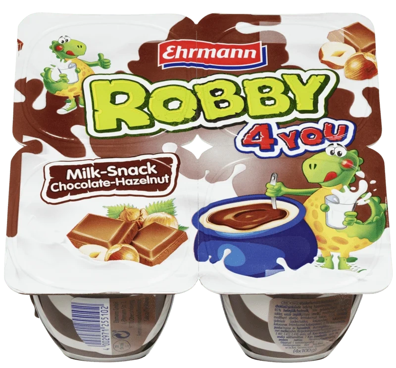 Ehrmann Robby 4You Sjokolade/Hasselnøtt