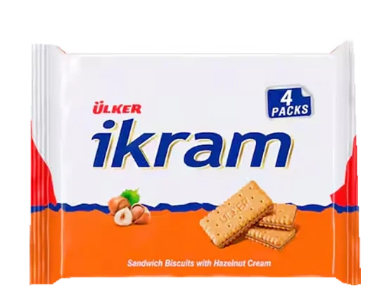 Ülker Ikram Kjeks m/ Hasselnøttfyll 336g
