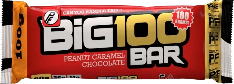Big 100 Bar Peanut&Caramel 100g Pf
