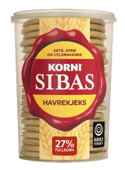 Sibas Havrekjeks 290g