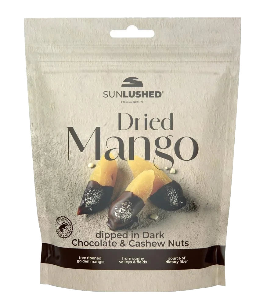 Torkad Mango med Mörk Choklad & Cashewnötter