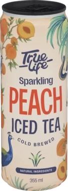 Iced Tea Peach 355ml True Life