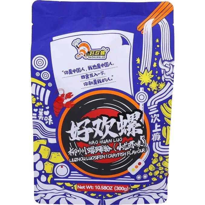 Nudelrätt Liuzhou Luosifen Kräftsmak