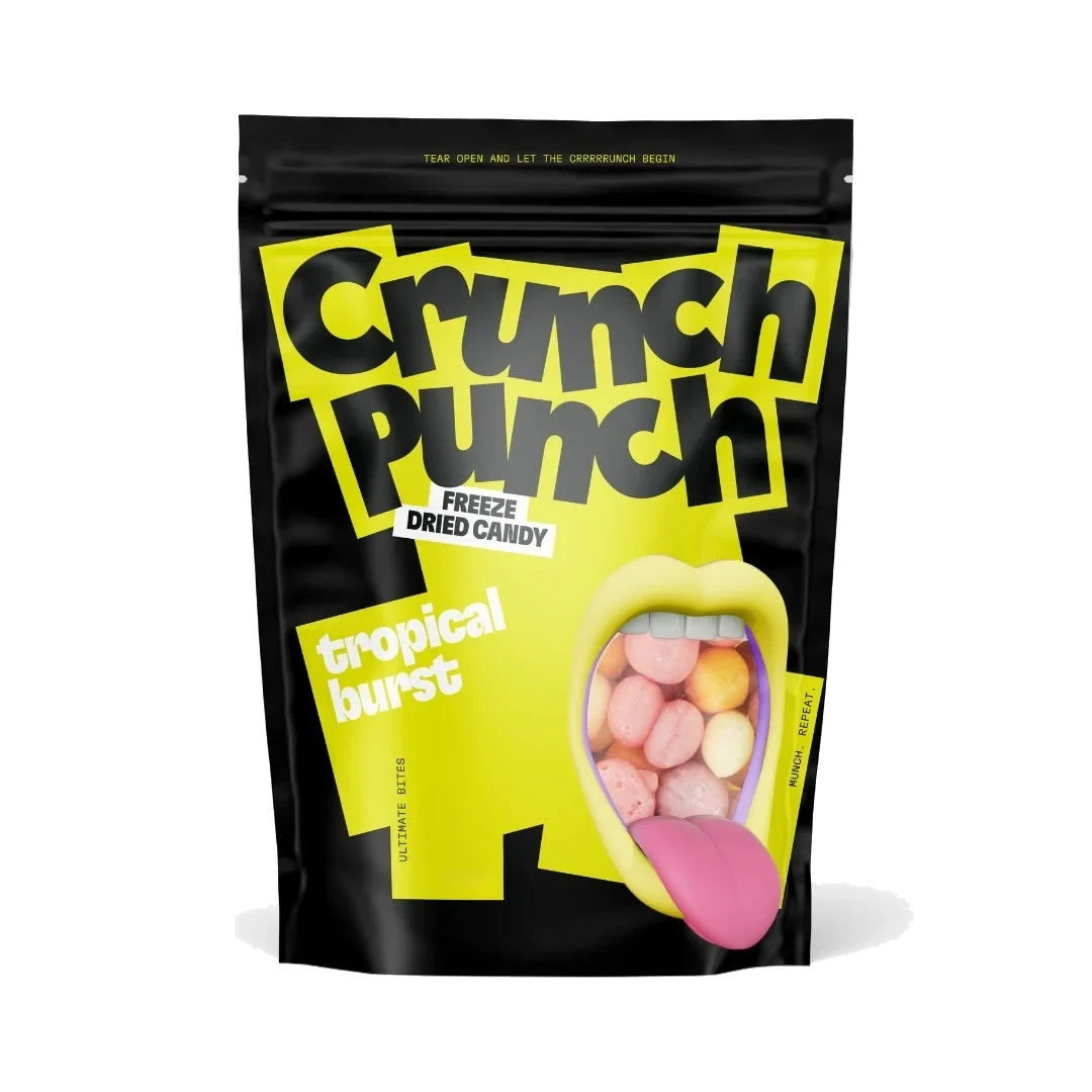 Crunch Punch Freeze-Dried Tropical Burst 150 g