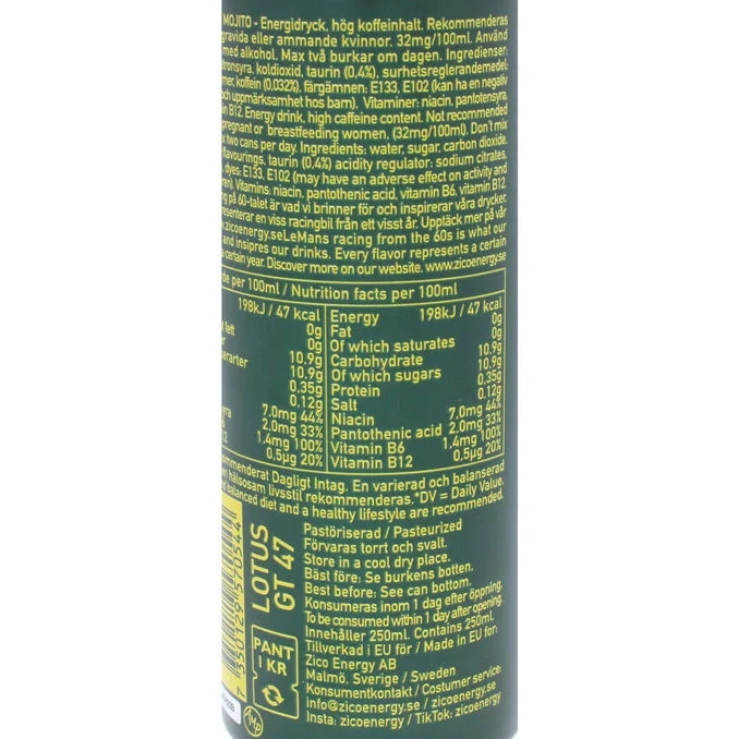 Energidryck Cuban Mojito 24-pack