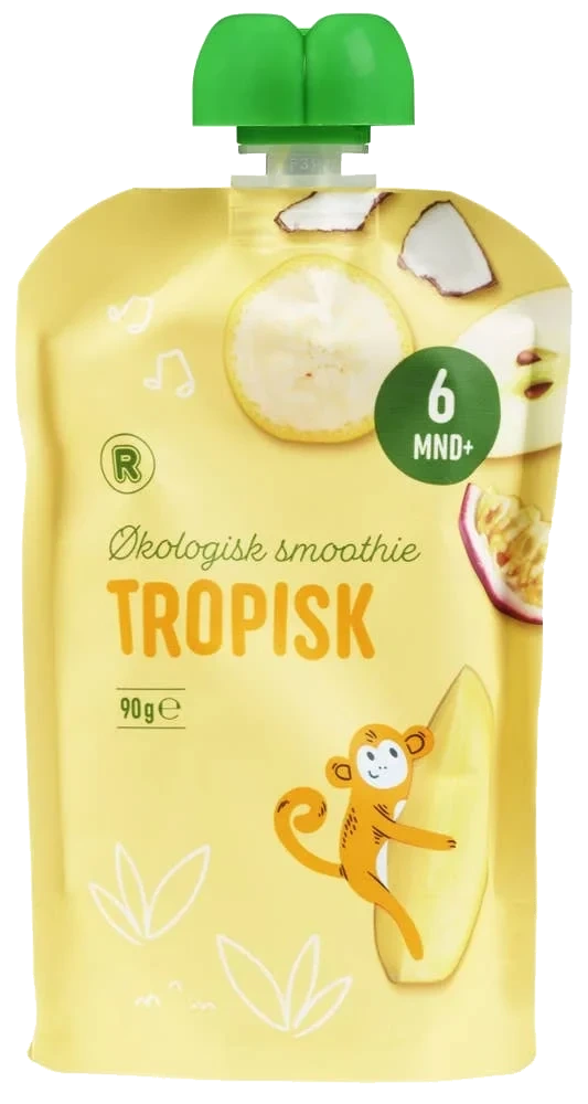 Økologisk smoothie tropisk