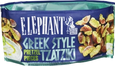 Elephant Pretzel Pieces Greek Tzatziki 75g