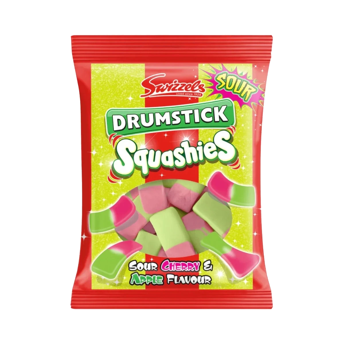 Swizzels Drumstick Squashies Sour Cherry & Apple 120 g