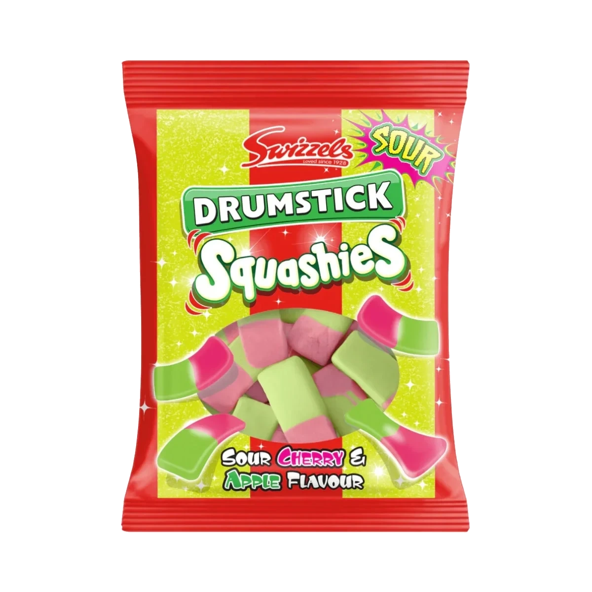 Swizzels Drumstick Squashies Sour Cherry & Apple 120 g