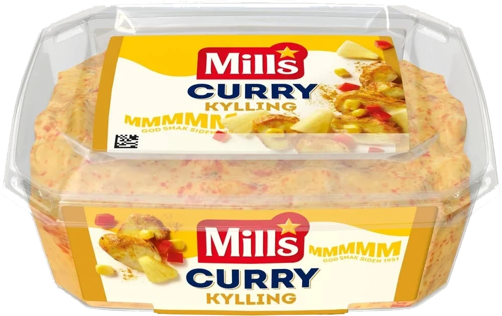 Curry kyllingsalat