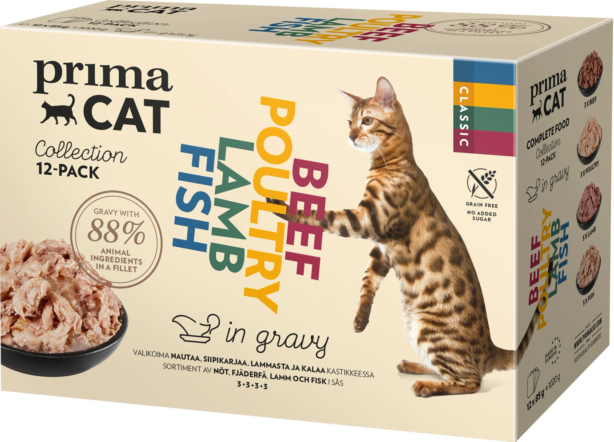 Kattmat Classic 12-pack