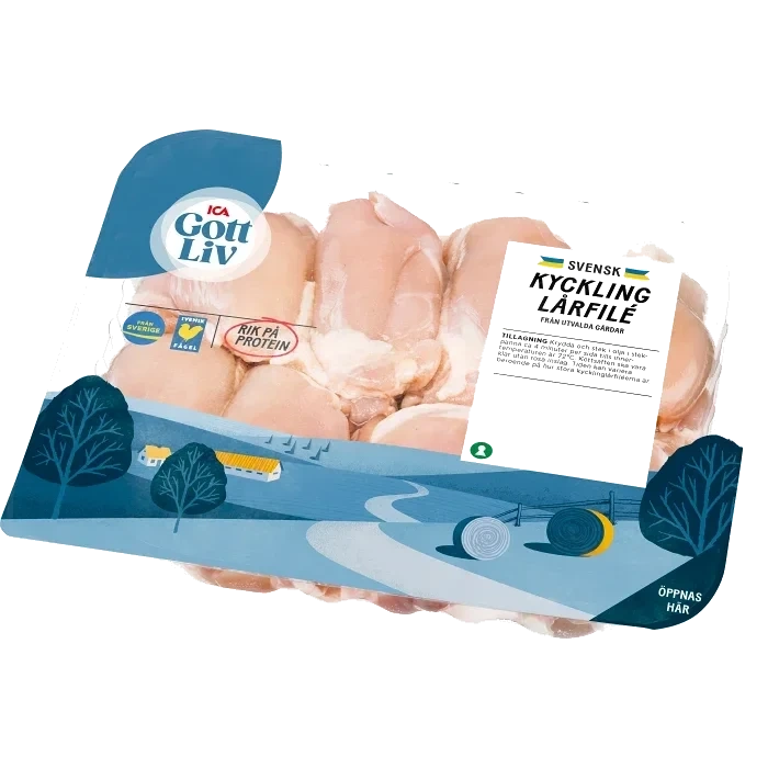 Kycklinglårfilé Färsk 840g ICA Gott Liv
