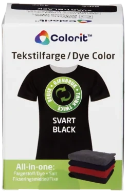 Colorit Tekstilfarge Svart