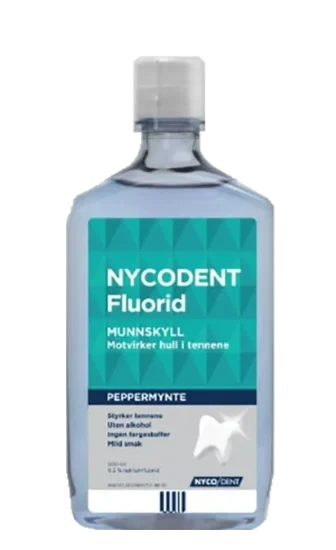 Nycodent Fluorid Peppermynte 500ml
