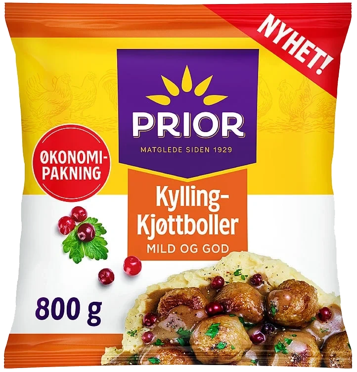 Kyllingkjøttboller 800g
