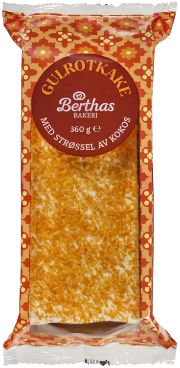 Gulrotkake 360g Berthas