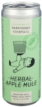 Gardsbrenneriet Handverkscocktail Herbal Apple Mule 33cl 4,5%