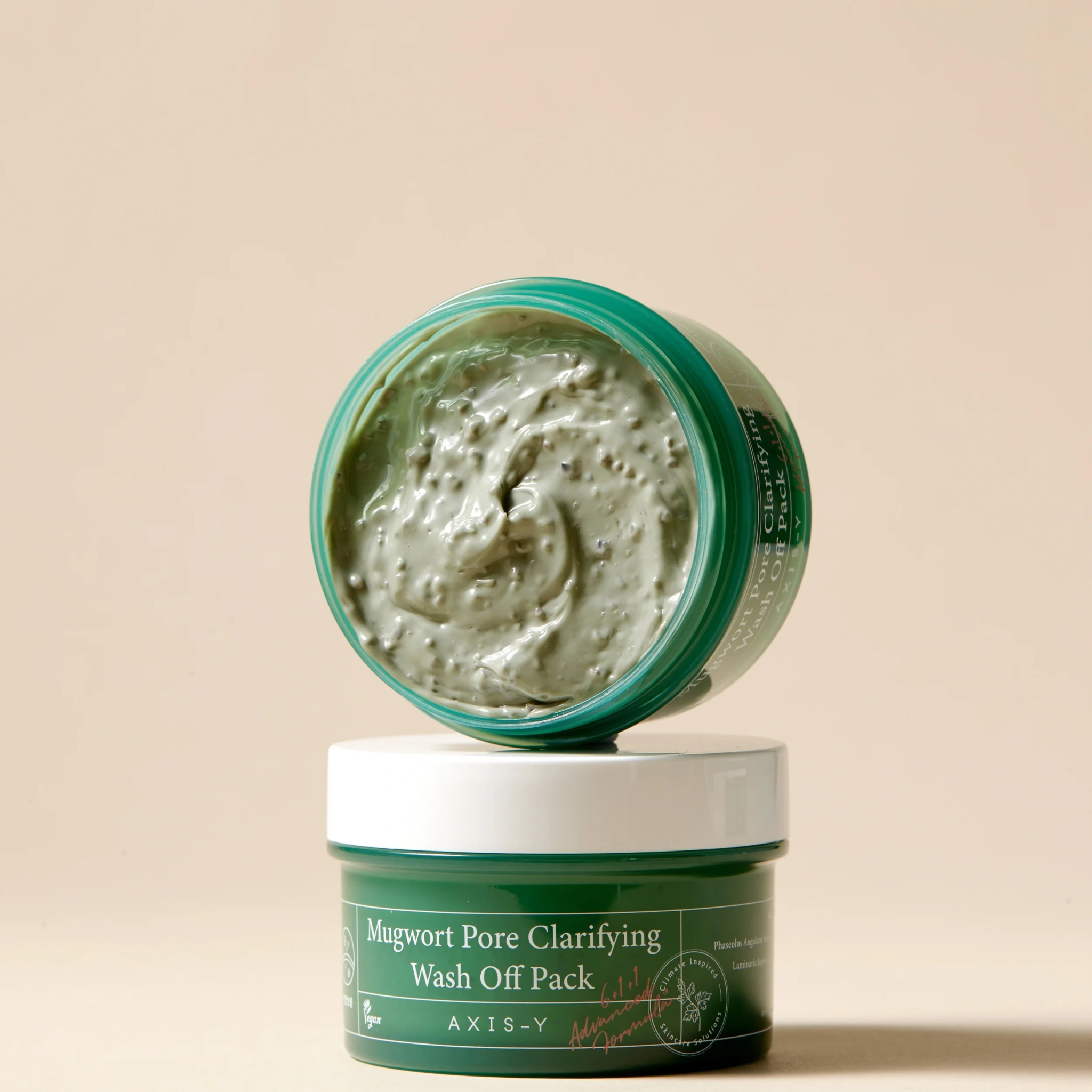 Axis-Y Mugwort Pore Clarifying Wash Off Pack, 100 ml