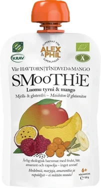 Tindved- & Mangosmoothie 100g Alex&phil