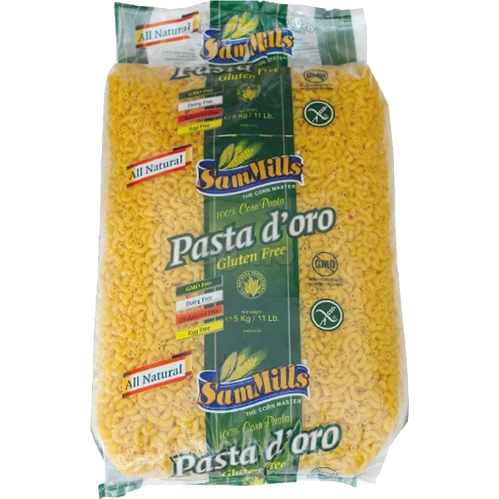 Maispasta Makaroni Glutenfri 5kg
