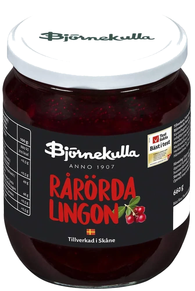 Rårörda Lingon
