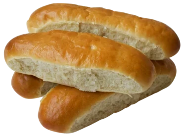 Den Gode Baker Pølsebrød Store Øko 4-pk
