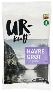Havregrøt Skogsbær 65g Urkraft