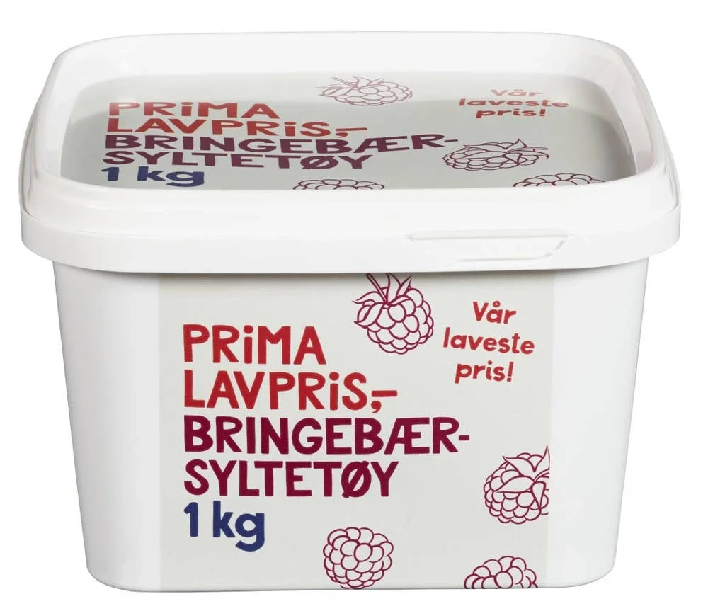Bringebærsyltetøy 1 kg
