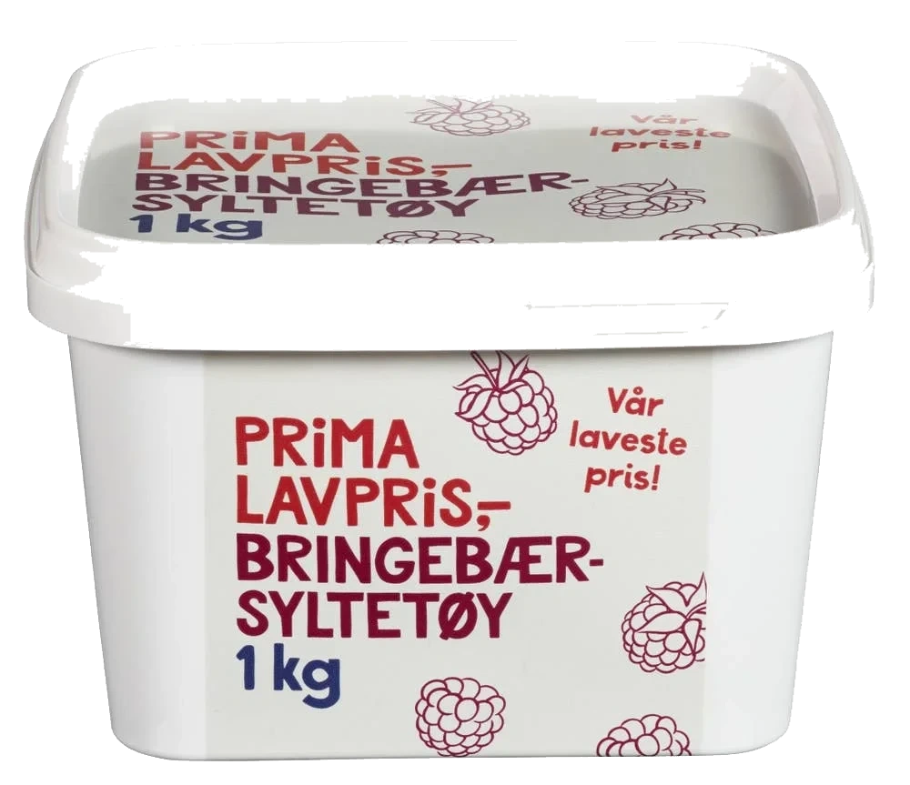 Bringebærsyltetøy 1 kg