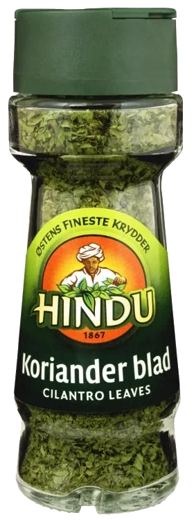 Koriander Blad Cilantro Glass Hindu