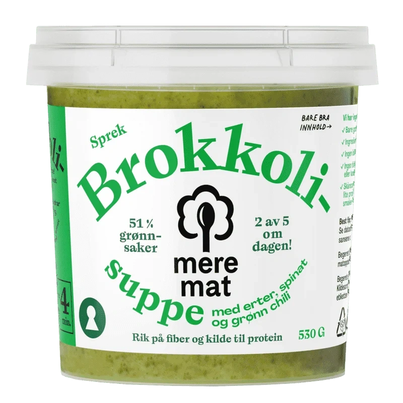 Mere Mat Brokkolisuppe 530g