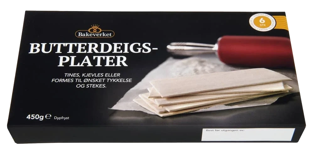 Butterdeigsplater