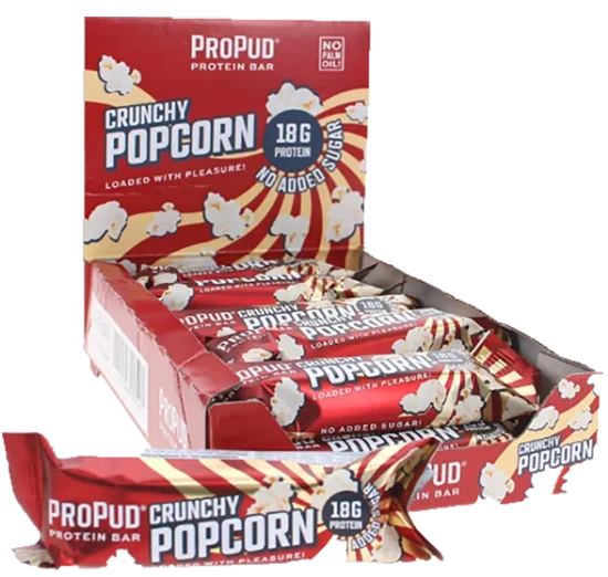Propud Crunchy Popcorn Proteinbar 12x55g